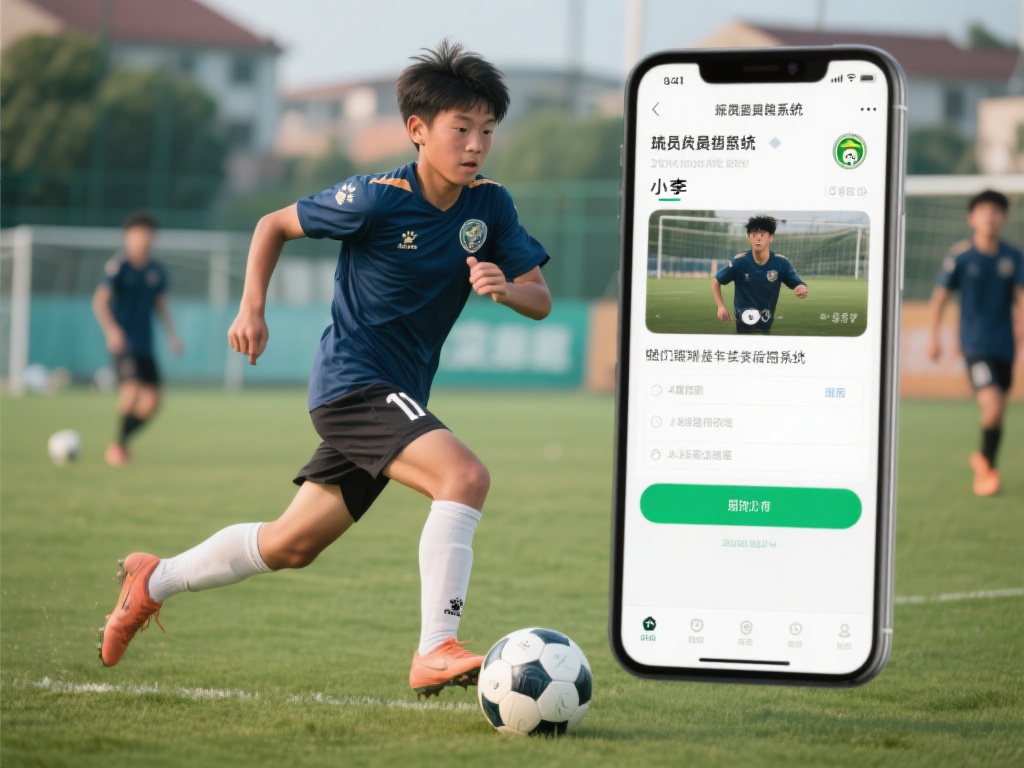 以某位来自小城市的年轻球员小李为例，他从