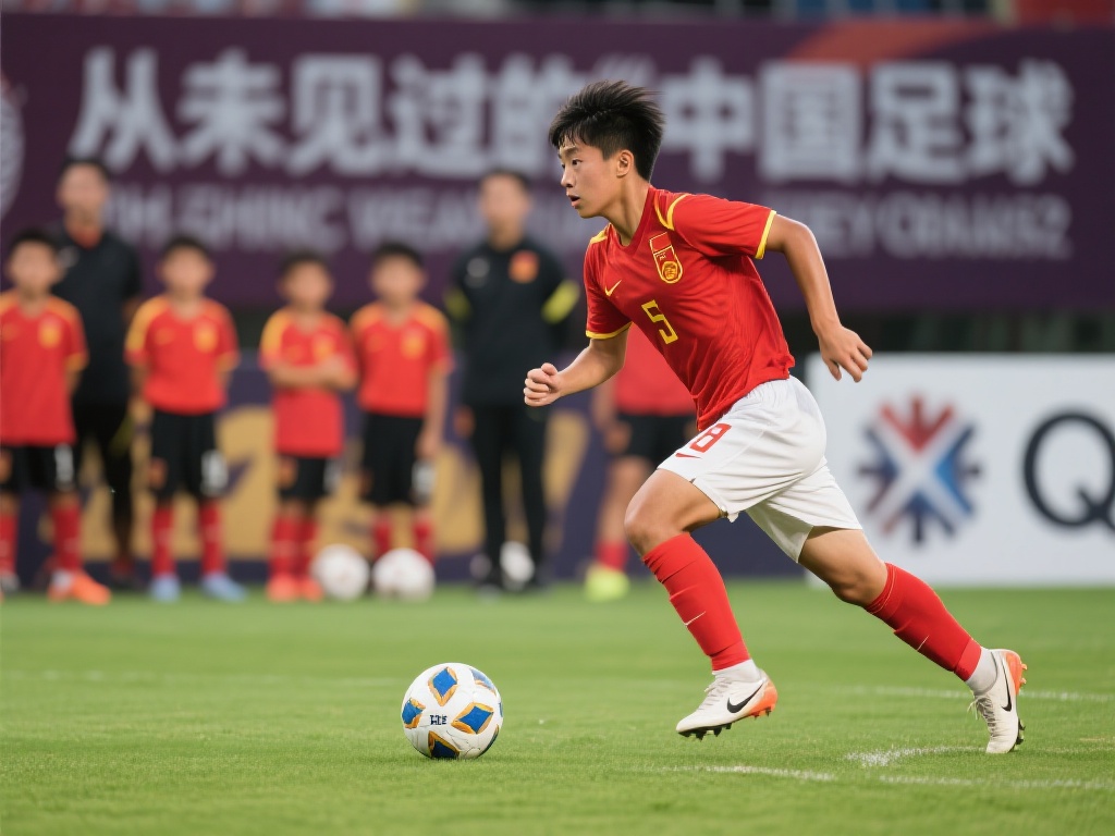 亚足联秘书长惊叹国青亚洲杯表现:从未见过的中国足球风采 以本次亚洲杯上的某位国青前锋为例,他在多